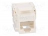 ������; RJ45; PIN: 8; ���: 5e; �� ��������������,Keystone; IDC