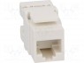 ������; RJ45; PIN: 8; ���: 5e; �� ��������������,Keystone; IDC