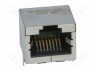 Гнездо; RJ45; PIN: 8; Кат: 6a; экранированный; Конфиг.выводов: 8p8c