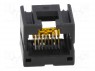 Гнездо; RJ45; PIN: 8; Кат: 6a; Конфиг.выводов: 8p8c; THT; на PCB