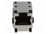 Гнездо; RJ45; PIN: 8; Кат: 5e; экранированный,клемма; IDC