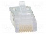 Вилка; RJ45; Variosub; PIN: 8; Кат: 5e; экранированный; на провод