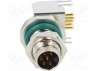 Разъем: M8; "папа"; PIN: 6; угловой 90°; на PCB; гнездо; 1,5А; 30В