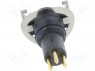 Разъем: M8; "папа"; PIN: 3; вертикальный; на PCB; гнездо; 3А; 60В