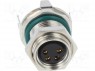 Разъем: M8; "мама"; PIN: 4; прямой; на PCB; гнездо; 4А; 30В; IP68