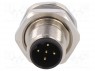 Гнездо; M12; PIN: 5; "папа"; код B-Profibus; THT; IP67; прямой; 60В