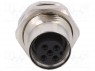 Гнездо; M12; PIN: 3; "мама"; код A-DeviceNet / CANopen; THT; IP67