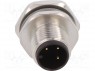 Гнездо; M12; PIN: 3; "папа"; код A-DeviceNet / CANopen; THT; IP67