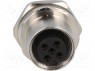 Гнездо; M12; PIN: 5; "мама"; код A-DeviceNet / CANopen; THT; IP67