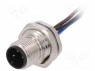 Гнездо; M12; PIN: 3; "папа"; код A-DeviceNet / CANopen; провода