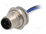 Гнездо; M12; PIN: 4; "папа"; код A-DeviceNet / CANopen; провода