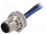 Гнездо; M12; PIN: 5; "папа"; код A-DeviceNet / CANopen; провода