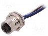 Гнездо; M12; PIN: 4; "мама"; код A-DeviceNet / CANopen; провода