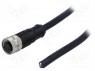 Вилка; M12; PIN: 5; "мама"; код B-Profibus; IP65/IP67; 60В; 4А; 1м