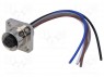 Гнездо; M12; PIN: 5; "мама"; код B-Profibus; IP67; 60В; 4А; прямой