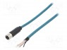 Вилка; M12; PIN: 8; "мама"; код X-ProfiNET; IP67; 48В; 500мА; прямой