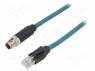 Кабель: датчиков / автоматики; PIN: 8; "папа"; код X-ProfiNET