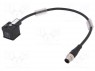 Кабель / адаптер; М12 "папа",DIN 43650 вилка; PIN: 3; IP67; 0,3м