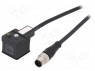 Кабель / адаптер; М12 "папа",DIN 43650 вилка; PIN: 3; IP67; 1,5м