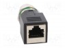Адаптер; гнездо RJ45,М12 "папа"; код X-ProfiNET; PIN: 8