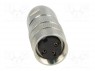 Разъем: M16; "мама"; на провод; IP68; вилка; пайка; 250В; PIN: 3; 5А