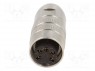 Разъем: M16; "мама"; на провод; IP68; вилка; пайка; 250В; PIN: 5; 5А