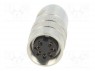 Разъем: M16; "мама"; на провод; IP68; вилка; пайка; 60В; PIN: 7; 5А