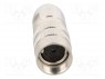Разъем: M16; "мама"; на провод; IP68; вилка; пайка; 60В; PIN: 12; 3А