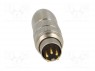 Разъем: M16; "папа"; на провод; IP68; вилка; пайка; 250В; PIN: 5; 5А