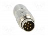 Разъем: M16; "папа"; на провод; IP68; вилка; пайка; 250В; PIN: 7; 5А
