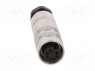 Разъем: M16; "мама"; на провод; IP67; вилка; пайка; 60В; PIN: 7; 5А