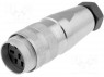 Разъем: M16; "папа"; на провод; IP65,IP67; вилка; 300В; PIN: 7; 4÷6мм