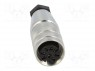 Разъем: M16; "мама"; на провод; IP65,IP67; вилка; пайка; 300В; PIN: 8