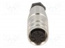 Разъем: M16; "мама"; на провод; IP65,IP67; вилка; пайка; 100В; PIN: 7