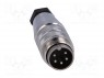 Разъем: M16; "папа"; на провод; IP65,IP67; вилка; пайка; 300В; PIN: 5