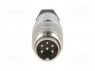 Разъем: M16; "папа"; на провод; IP65,IP67; вилка; пайка; 300В; PIN: 6