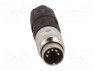 Разъем: M16; "папа"; на провод; IP40; вилка; пайка; 100В; PIN: 5; 5А