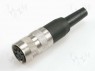 Разъем: M16; "мама"; на провод; IP40; вилка; пайка; 100В; PIN: 5; 5А