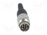 Разъем: M16; "папа"; на провод; IP40; вилка; пайка; 300В; PIN: 6; 5А