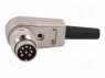 Разъем: M16; "папа"; на провод; IP40; вилка; пайка; 100В; PIN: 8; 5А