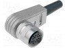 Разъем: M16; "мама"; на провод; IP40; вилка; пайка; 150В; PIN: 14
