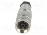 Разъем: M16; "мама"; на провод; IP65,IP67; вилка; 100В; PIN: 8; 4÷6мм