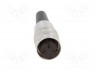Разъем: M16; "мама"; на провод; IP40; вилка; пайка; 250В; PIN: 3; 5А