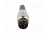 Разъем: M16; "папа"; на провод; IP40; вилка; пайка; 250В; PIN: 4; 5А