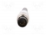 Разъем: M16; "папа"; на провод; IP40; вилка; пайка; 60В; PIN: 5; 5А