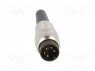 Разъем: M16; "папа"; на провод; IP40; вилка; пайка; 250В; PIN: 5; 5А