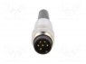 Разъем: M16; "папа"; на провод; IP40; вилка; пайка; 250В; PIN: 6; 5А