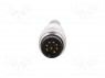 Разъем: M16; "папа"; на провод; IP40; вилка; пайка; 60В; PIN: 8; 5А