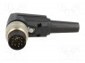 Разъем: M16; "папа"; на провод; IP40; вилка; пайка; 60В; PIN: 12; 3А