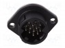 Гнездо; Разъем: круглый; RP13; "папа"; PIN: 13; push-pull; 2А; 100В